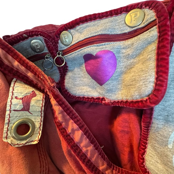 Victoria's Secret Messenger Bag College Style Purse Y2K Large Pockets Love Pink - Picture 3 of 10